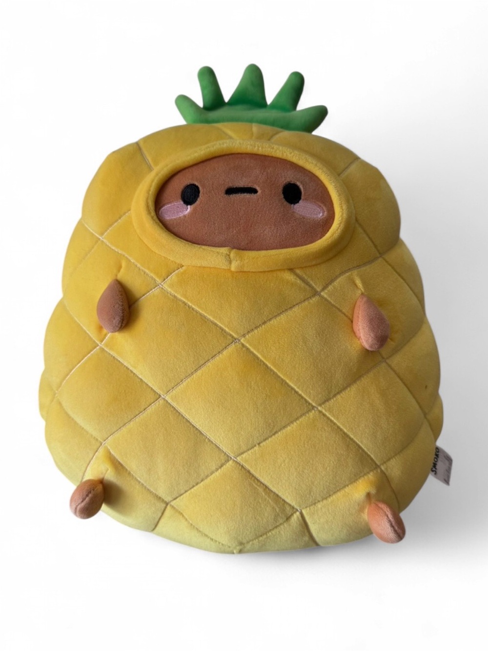 Pineapple Plush Stuffed Toy - Yellow - Unknown Brand